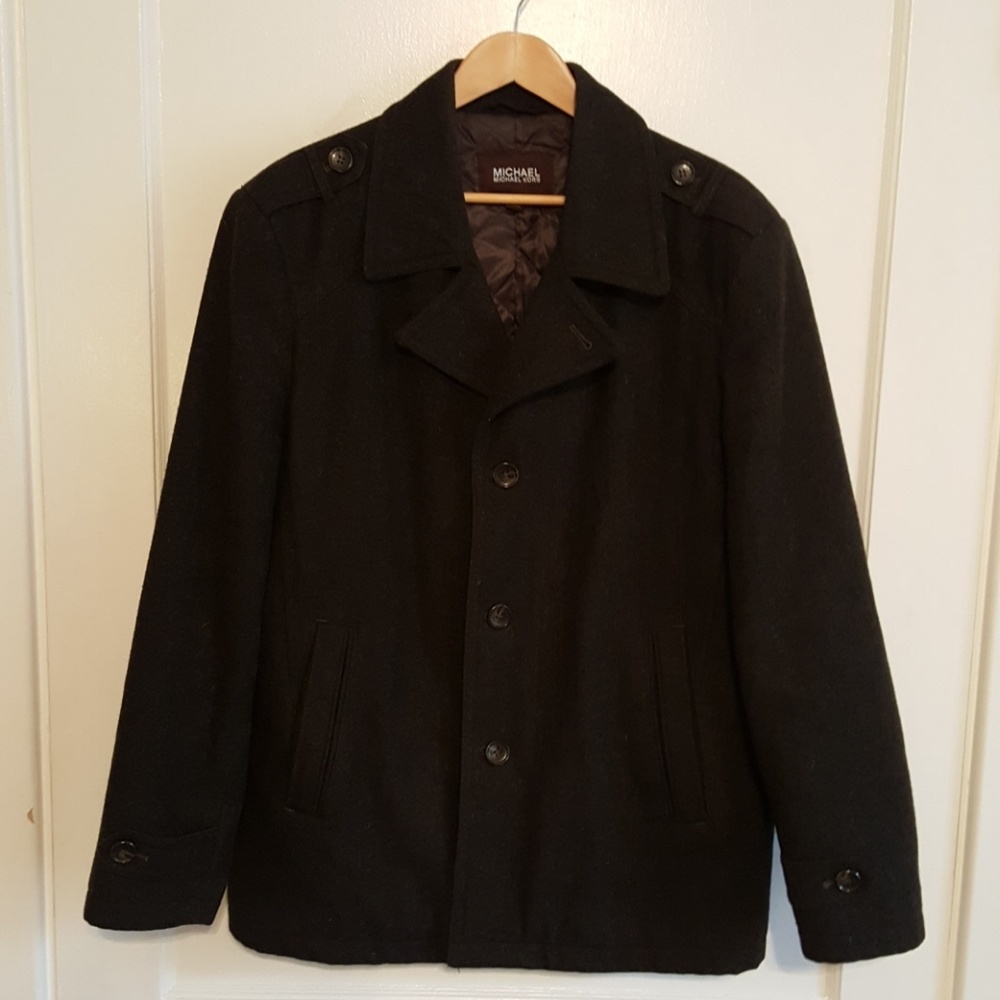 Michael Kors Olive Green Peacoat - NWOT Size L